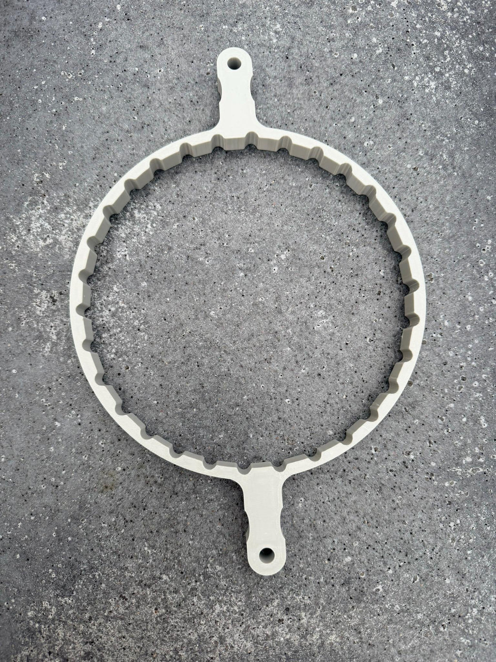 3D Printed Intex Pool Pump Skimmer Basket Lid Wrench Removal Tool