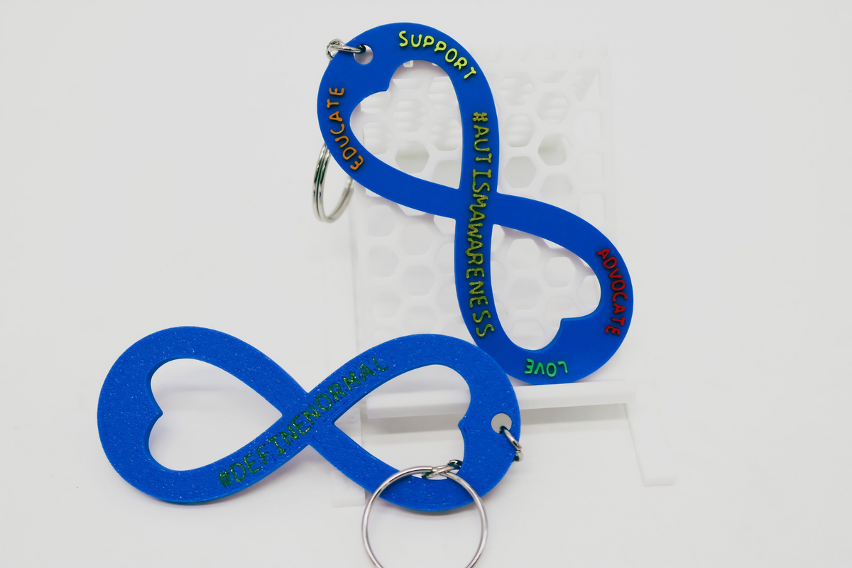 Autism Awareness Keychain