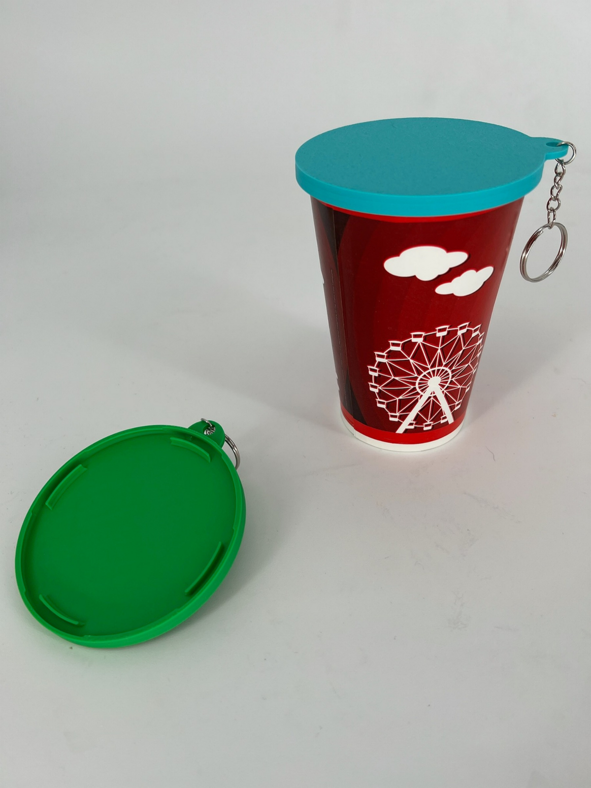 3D Printed Cedar Point Reusable Cup Lid