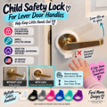 3D Printed Child Safety Locks for Lever Door Handles
