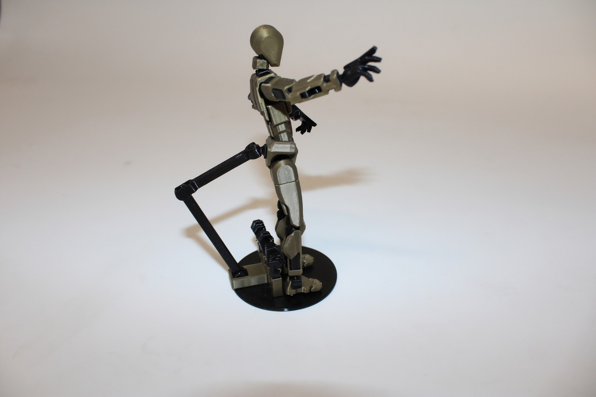 3D Printed Dummy13 DIY Build Your Own Action Figure Kit by Lucky13Toys