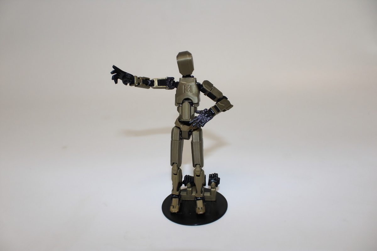 3D Printed Dummy13 DIY Build Your Own Action Figure Kit by Lucky13Toys