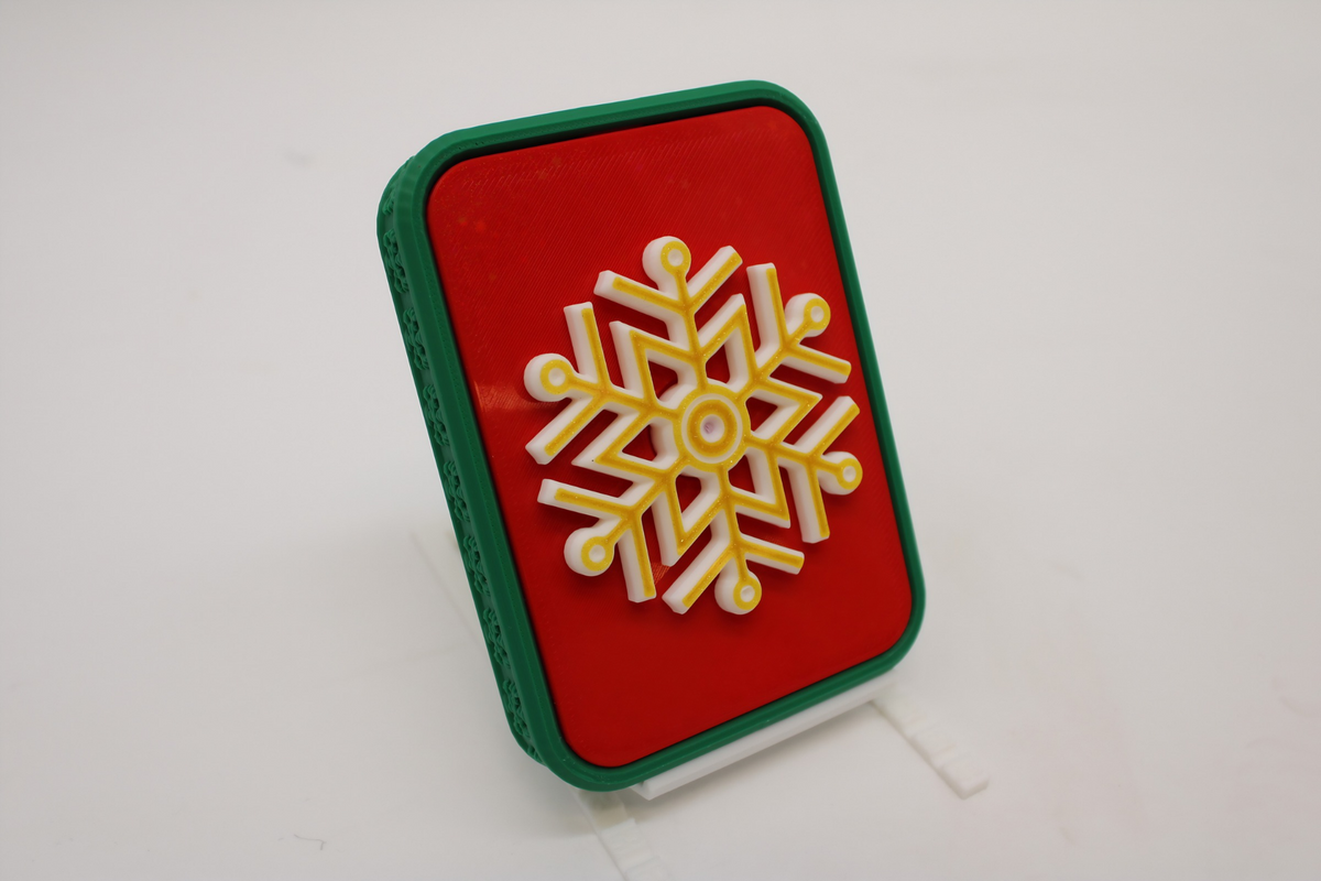 3D Printed Christmas Gift Card Holder