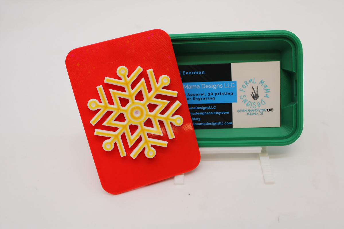3D Printed Christmas Gift Card Holder