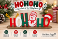 3D Printed HoHoHo Christmas Tabletop Decoration