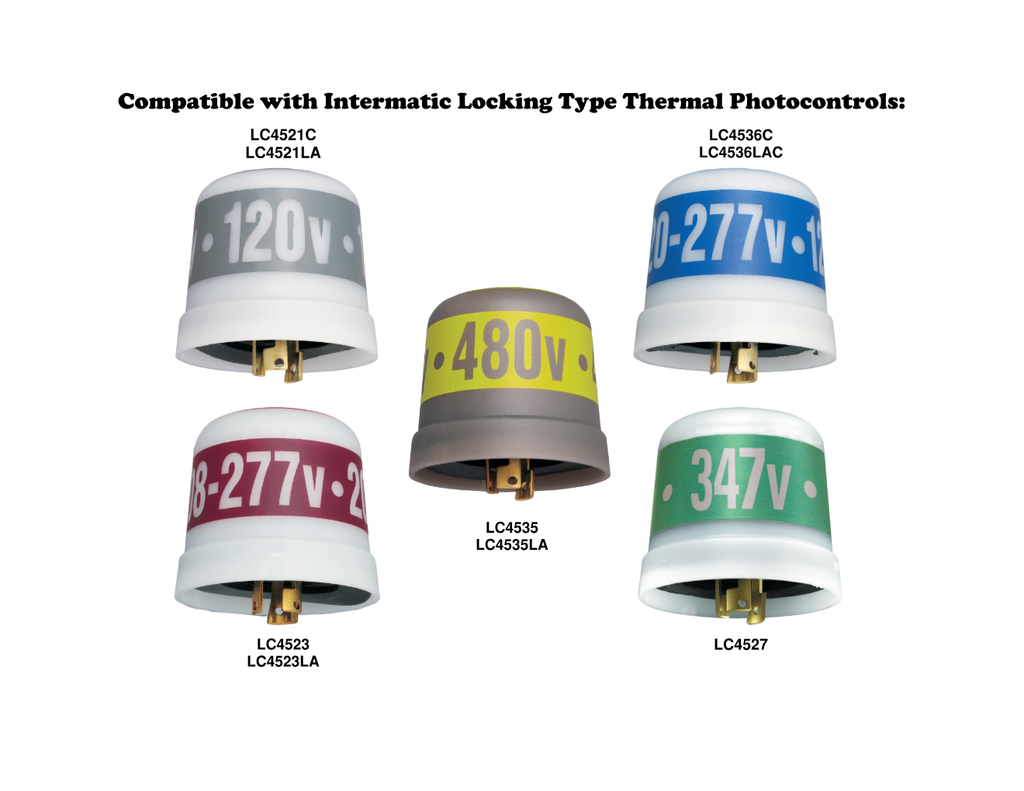Intermatic Twistlock Thermal Photocontrol Light Shield Hood
