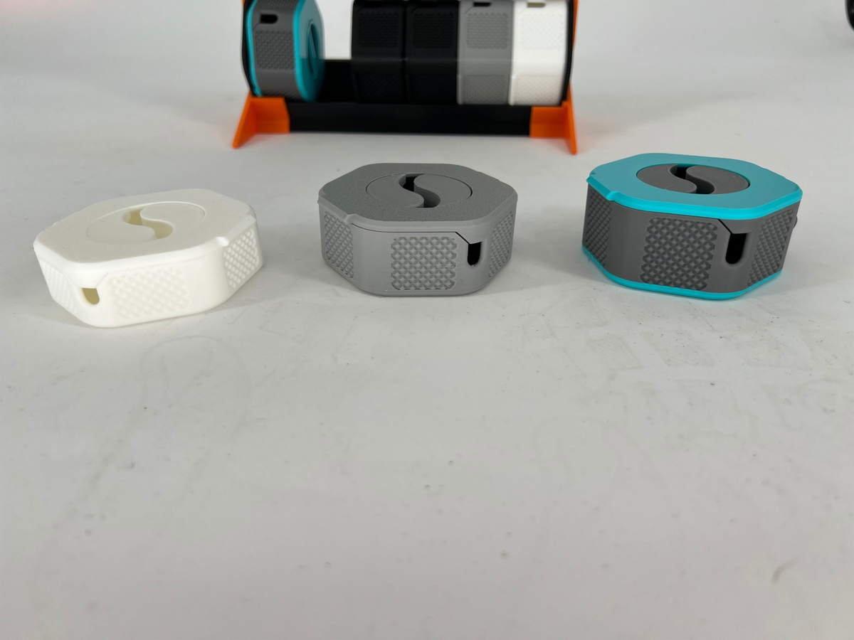 3D Printed Phone Cord Winder & Organizer | Cable Storage Case | 3 Sizes | Multiple Colors Available