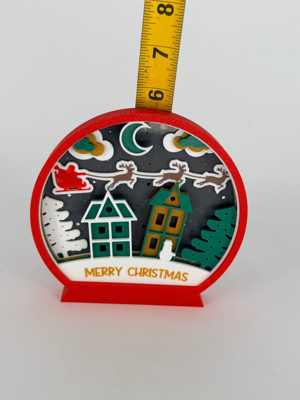 3D Printed Christmas Snow Globe