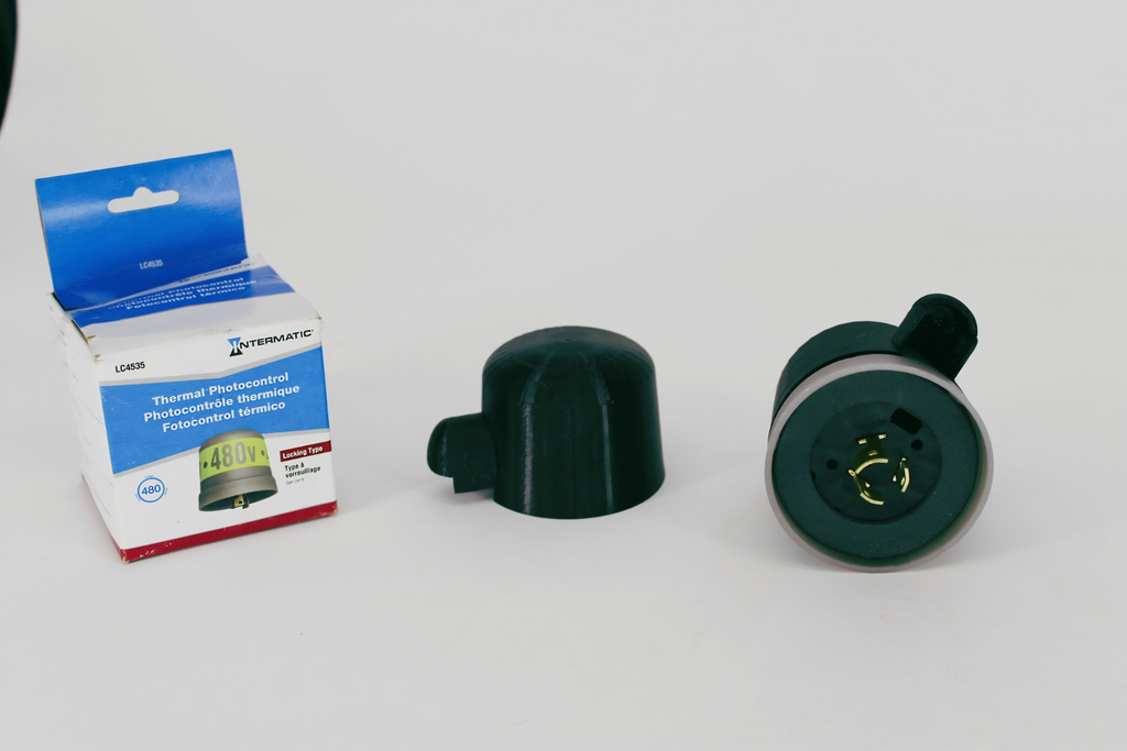 Intermatic Twistlock Thermal Photocontrol Light Shield Hood