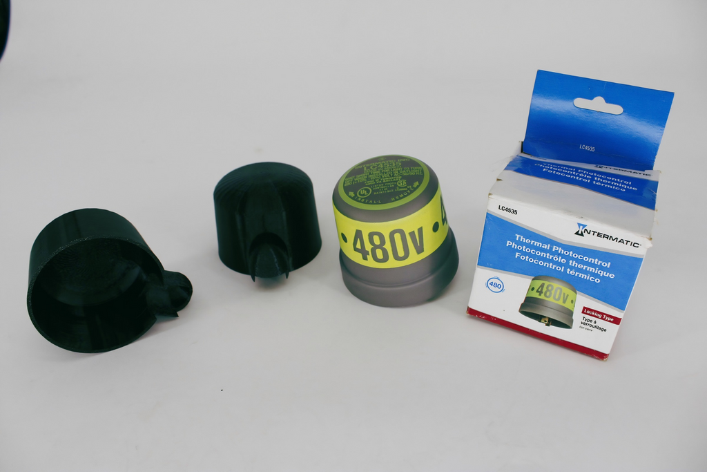 Intermatic Twistlock Thermal Photocontrol Light Shield Hood