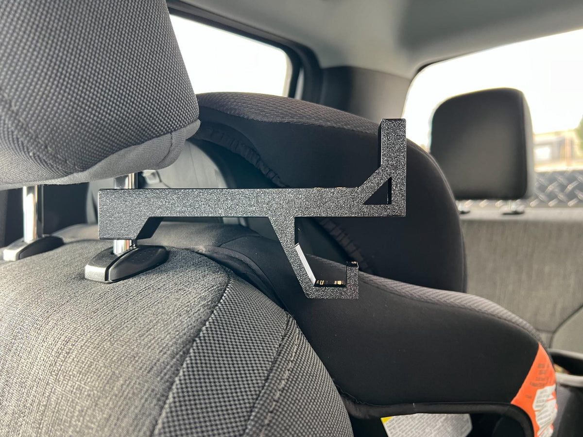 3D printed Headrest Hard Hat & Safety Vest Hanger