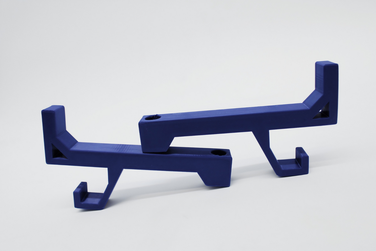 3D printed Headrest Hard Hat & Safety Vest Hanger